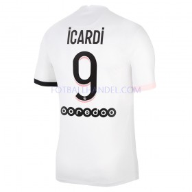 Herre Fotballdrakter Paris Saint-Germain Mauro Icardi 9 Borte 2021-22 Kortermet